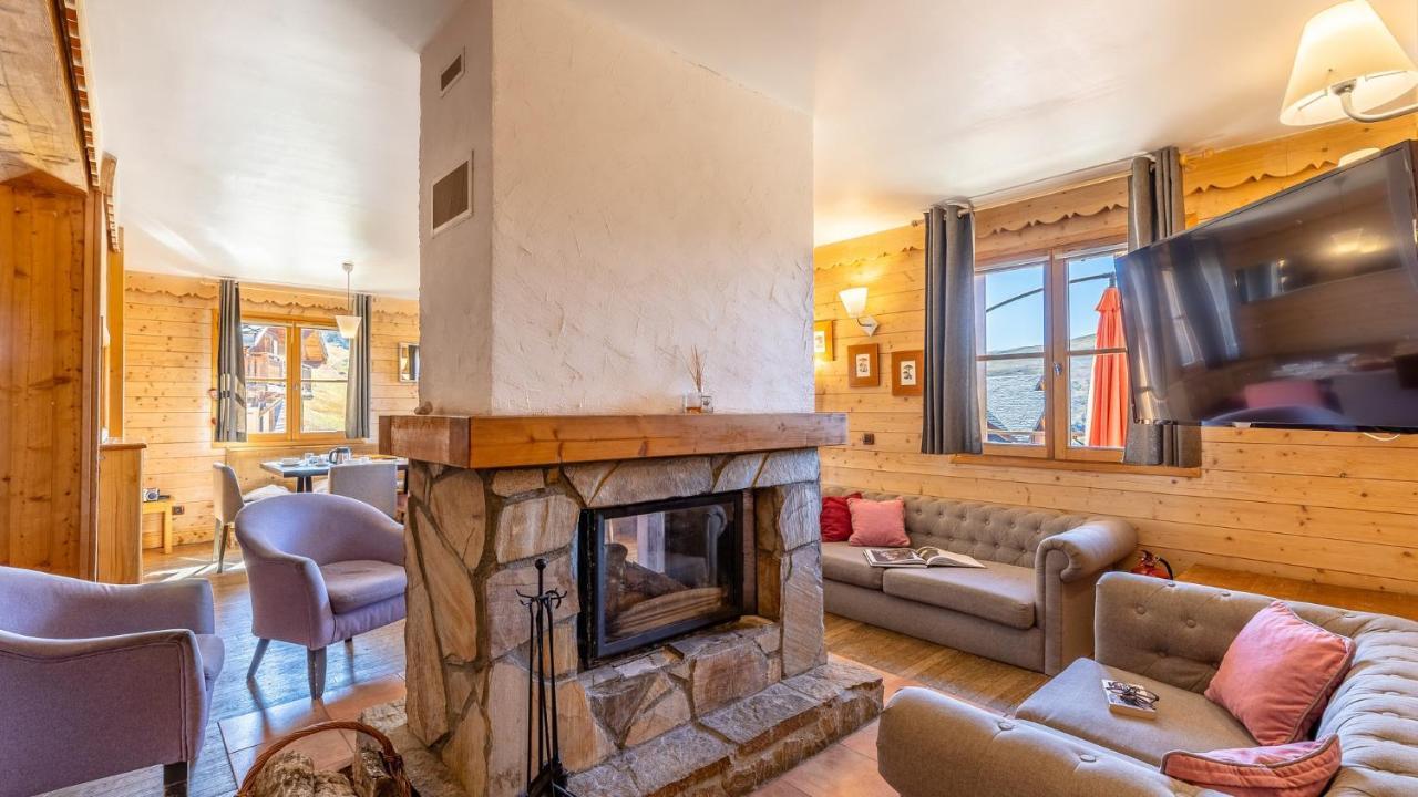 Madame Vacances Les Chalets De L'Altiport Alpe d'Huez Eksteriør billede