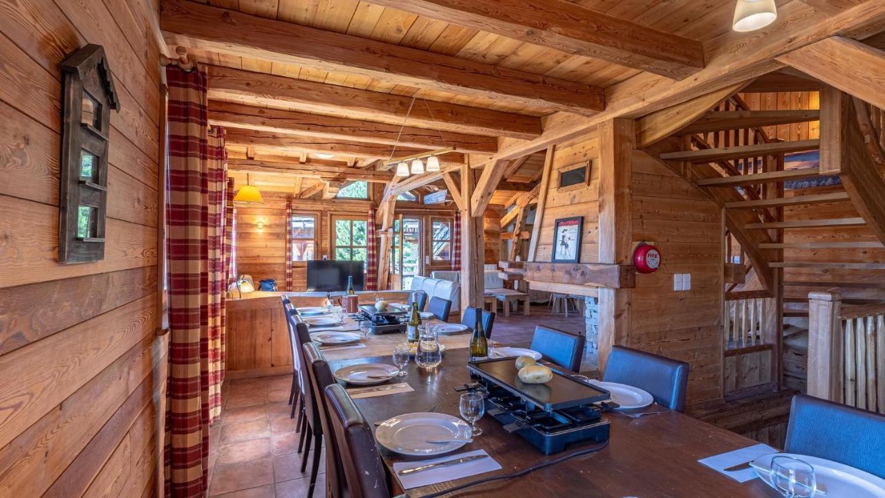 Madame Vacances Les Chalets De L'Altiport Alpe d'Huez Eksteriør billede