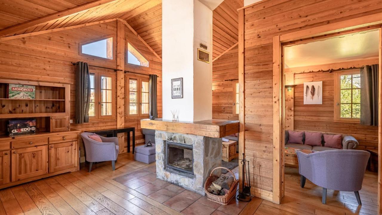 Madame Vacances Les Chalets De L'Altiport Alpe d'Huez Eksteriør billede