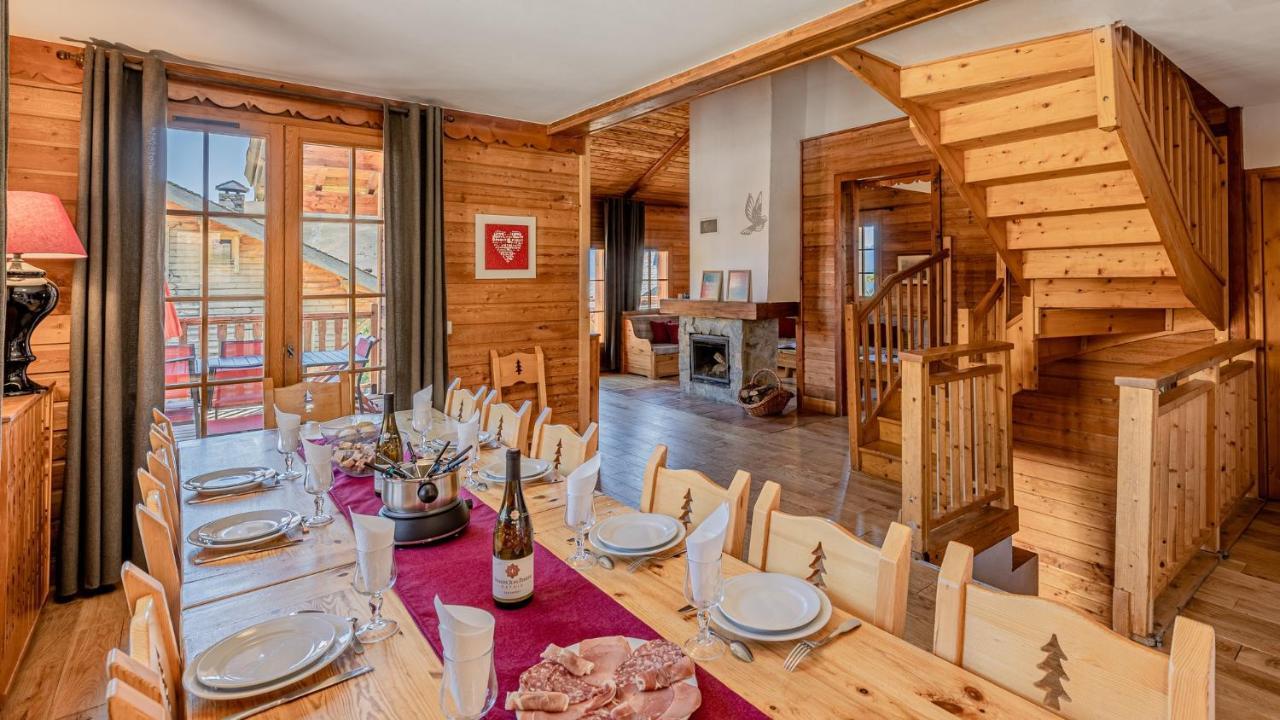Madame Vacances Les Chalets De L'Altiport Alpe d'Huez Eksteriør billede