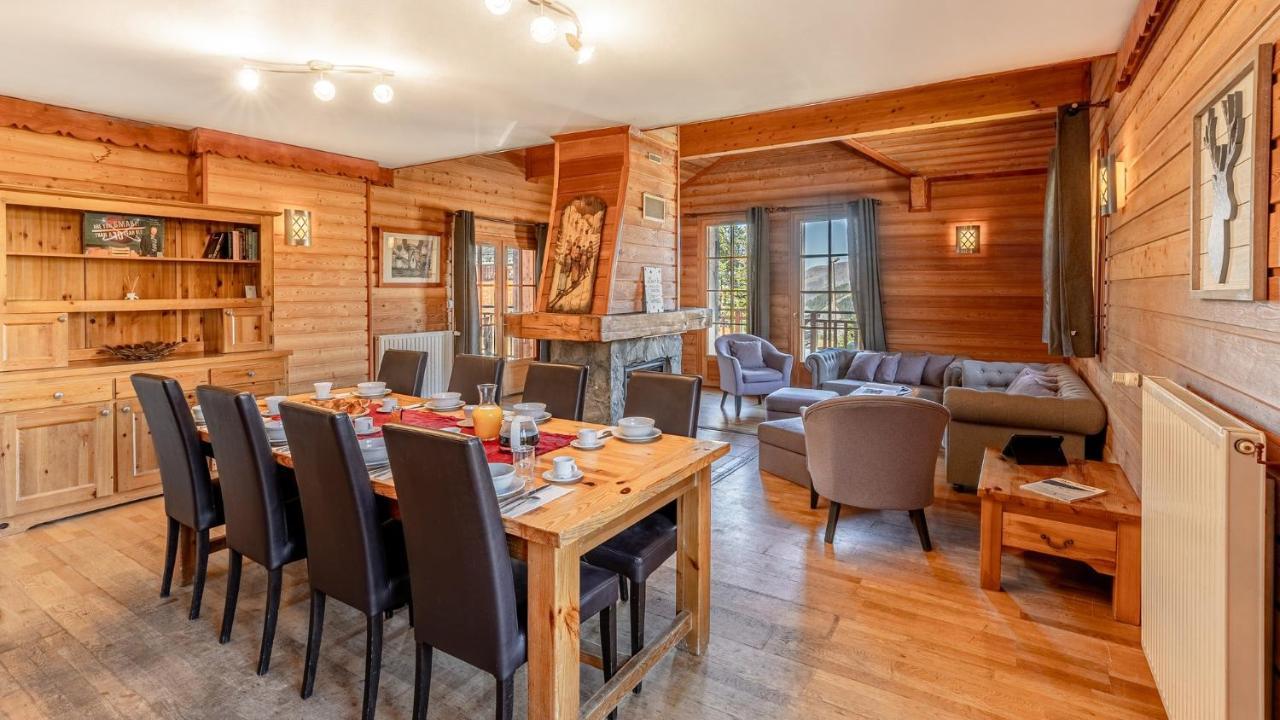 Madame Vacances Les Chalets De L'Altiport Alpe d'Huez Eksteriør billede