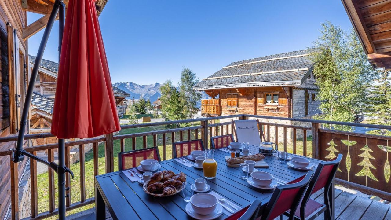 Madame Vacances Les Chalets De L'Altiport Alpe d'Huez Eksteriør billede