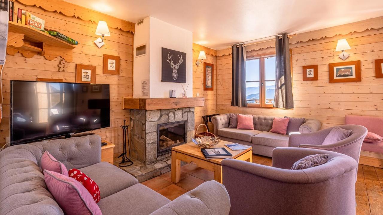 Madame Vacances Les Chalets De L'Altiport Alpe d'Huez Eksteriør billede