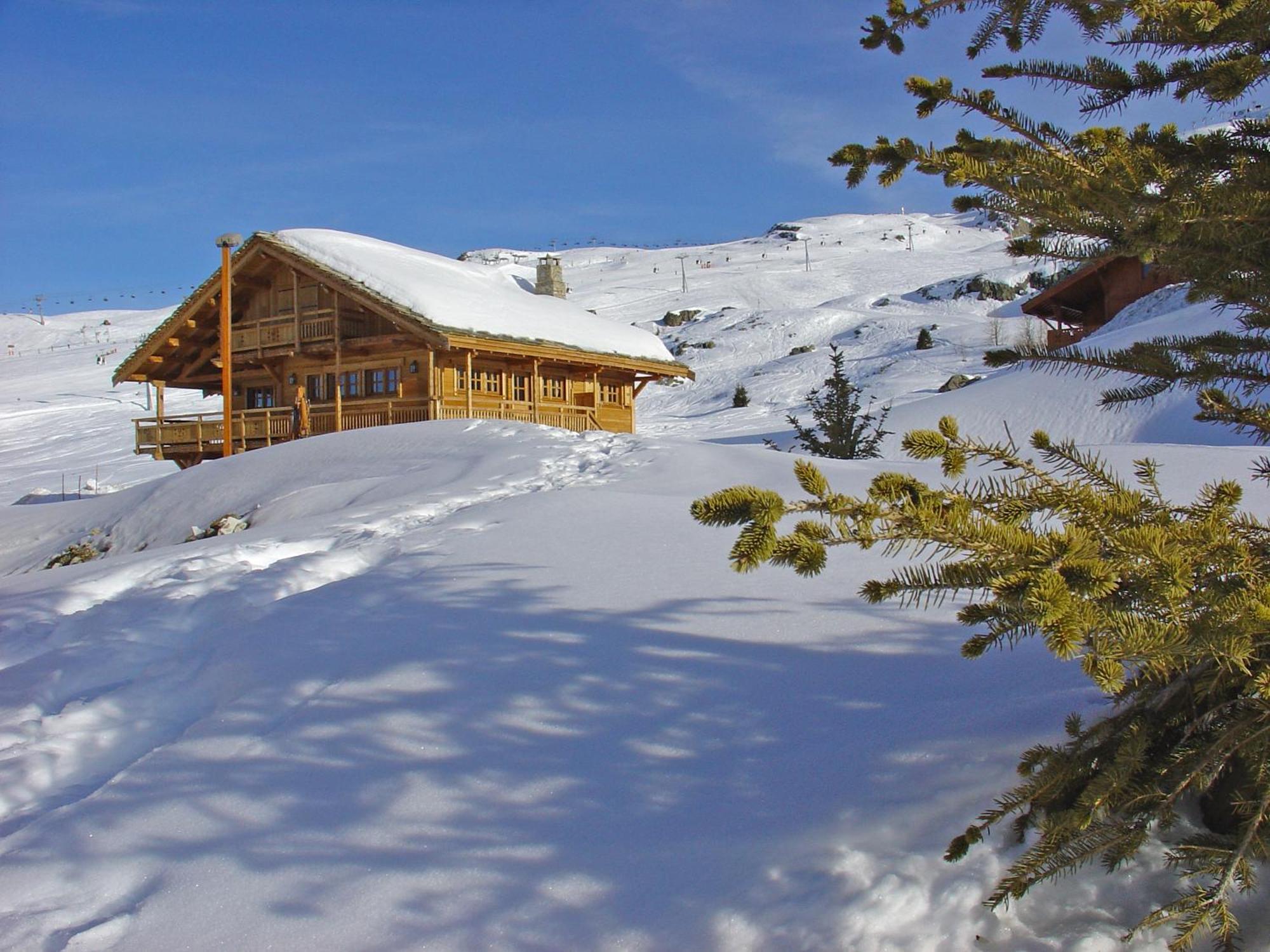 Madame Vacances Les Chalets De L'Altiport Alpe d'Huez Eksteriør billede