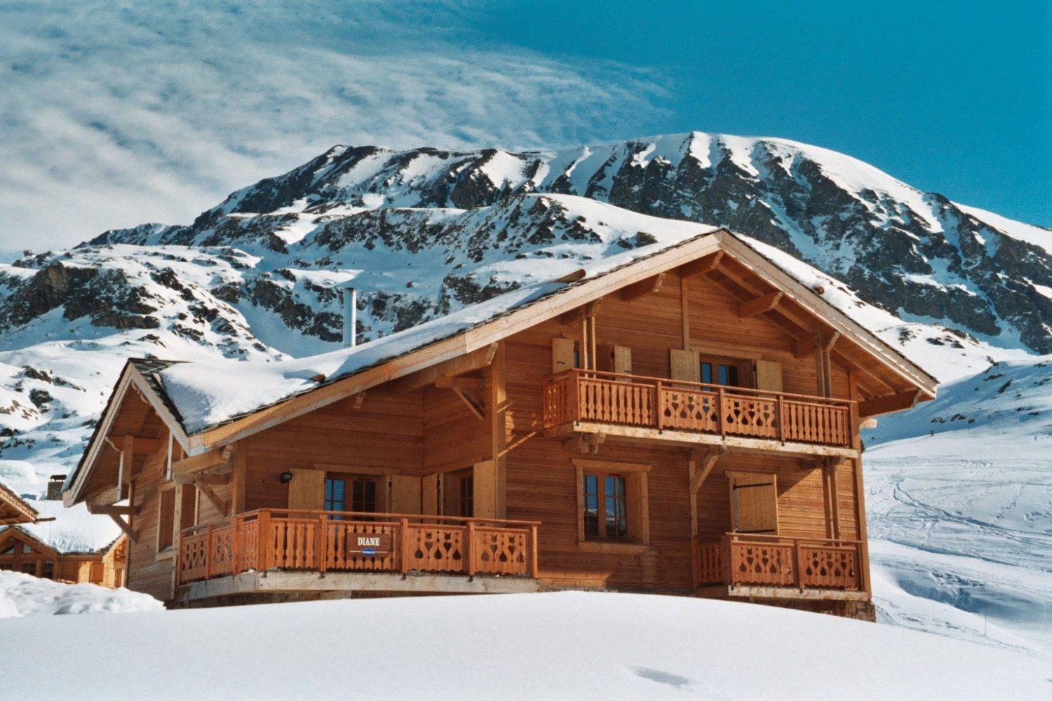 Madame Vacances Les Chalets De L'Altiport Alpe d'Huez Eksteriør billede