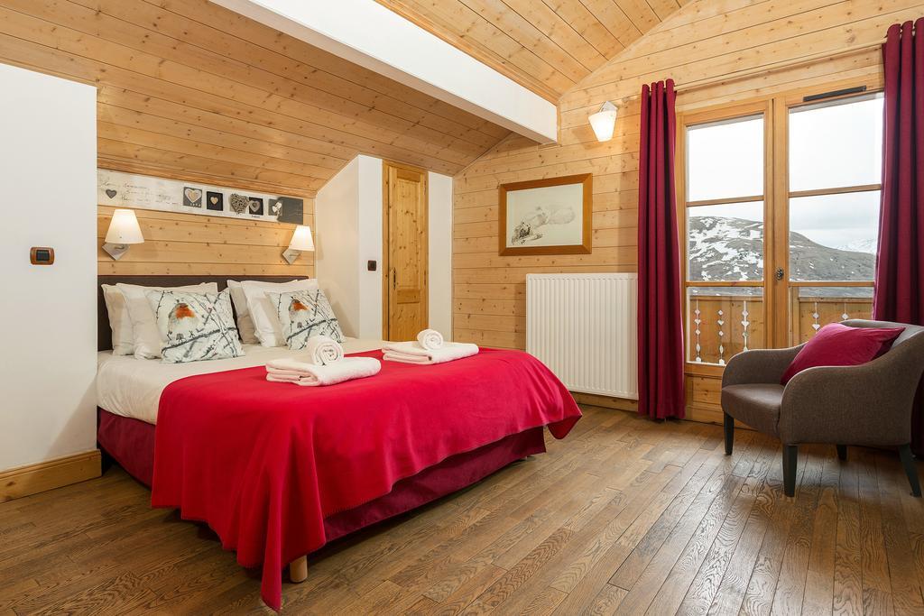 Madame Vacances Les Chalets De L'Altiport Alpe d'Huez Eksteriør billede